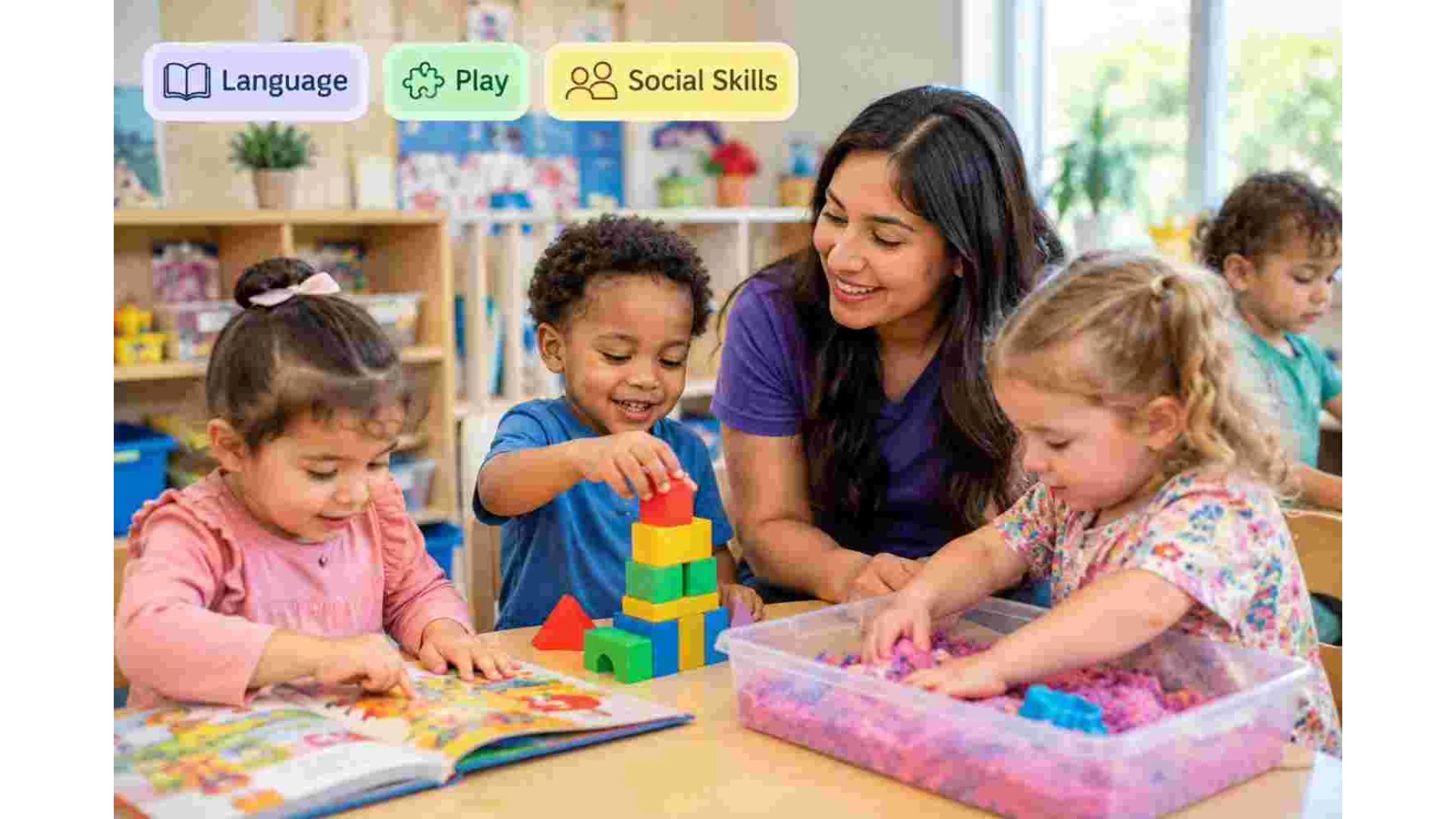 Early childhood brain development and learning activities in Richmond TX
