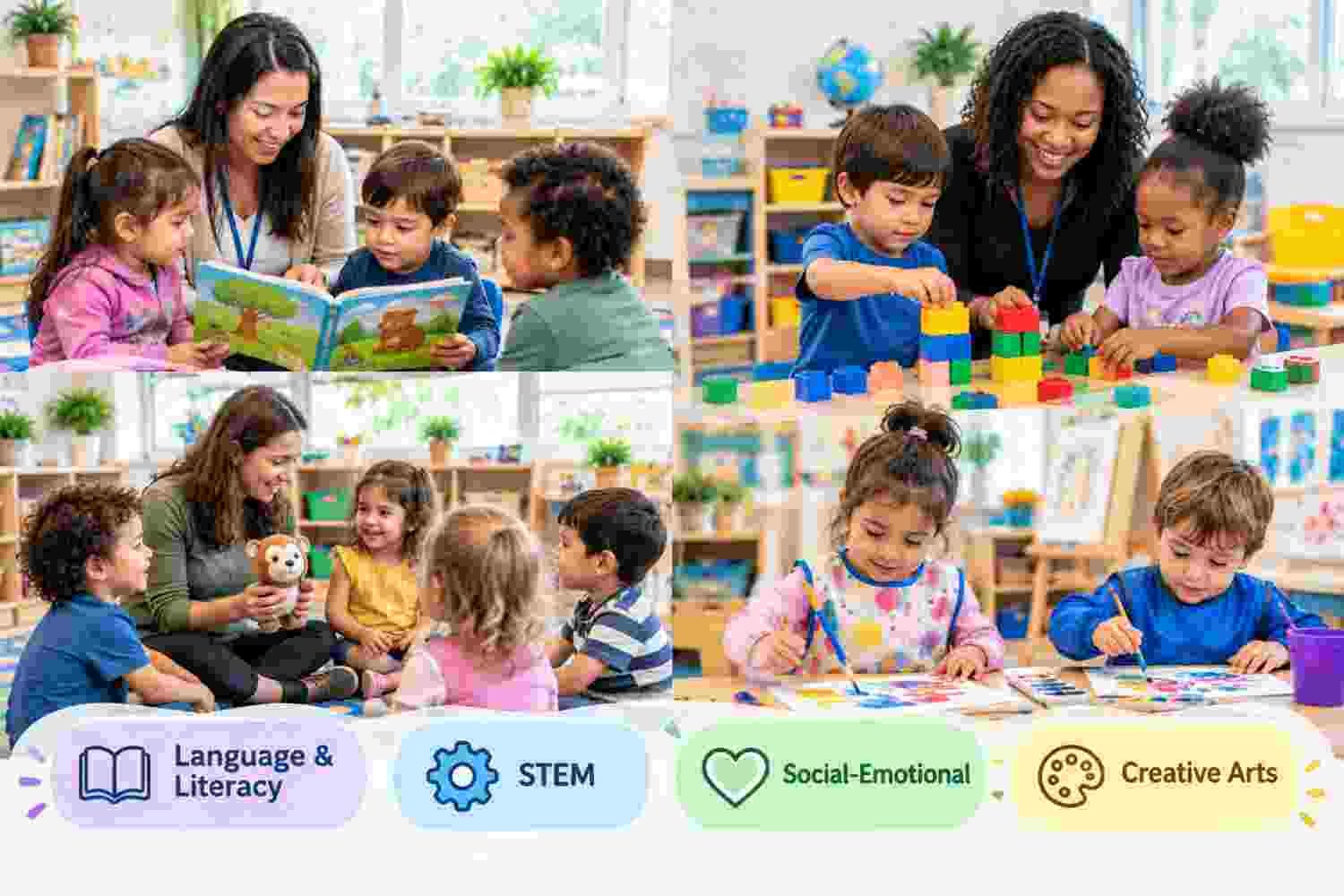 Early learning classroom at Richmond Learning Academy in Richmond TX
